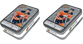 2021-22 Upper Deck Series One Hockey Tin 2x Lot