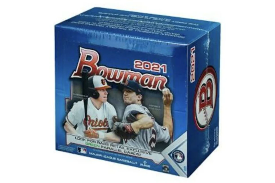 2021 Bowman Baseball Retail Box 24 Pack