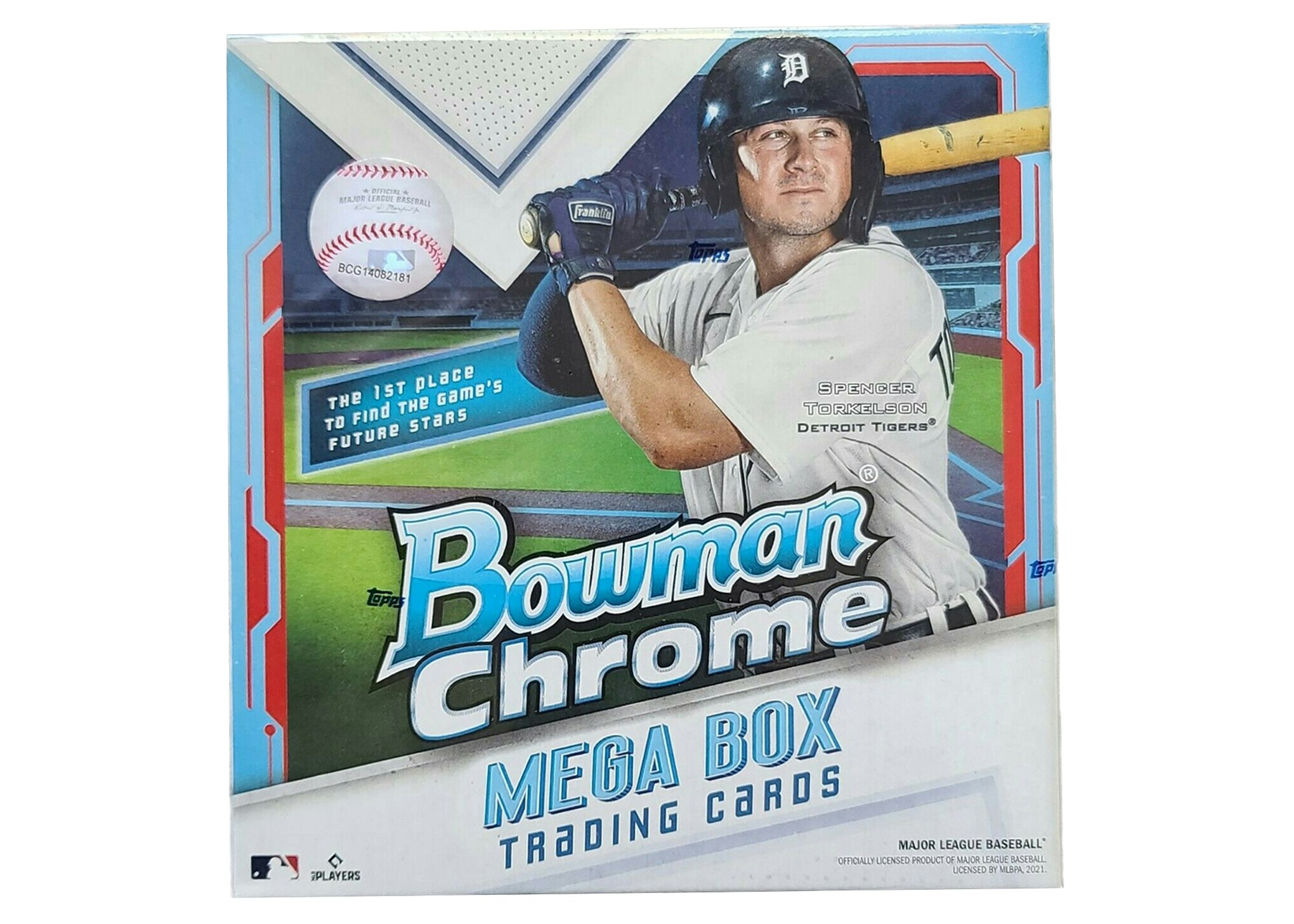 2021 Bowman Chrome Baseball Mega Box - 2021