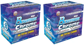 2021 Bowman Chrome Sapphire Edition Baseball Box 2x Lot