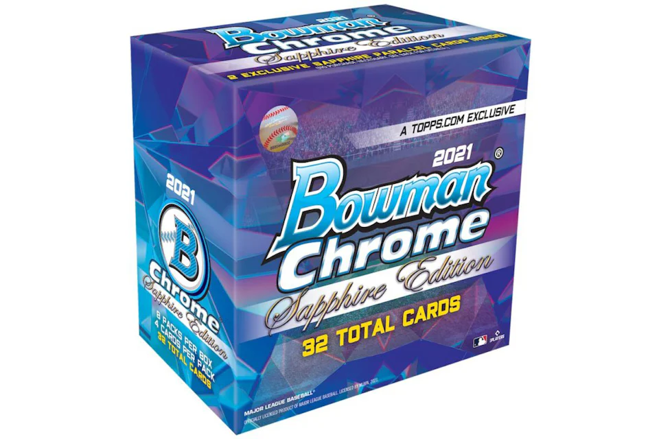 2021 Bowman Chrome Sapphire Edition Baseball Box
