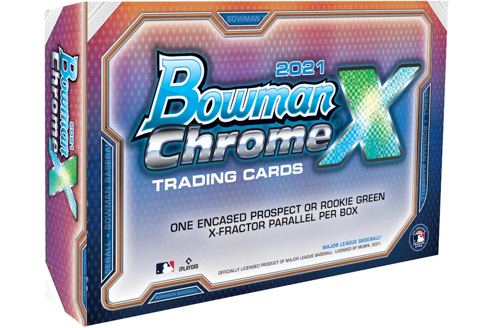 2021 Bowman Chrome X Baseball Box