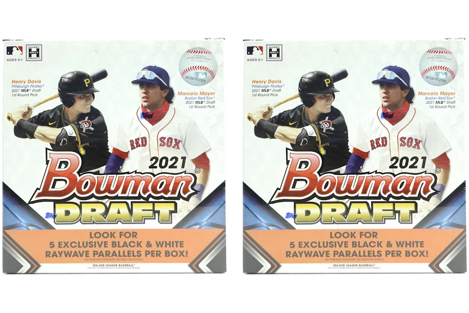2021 Bowman Draft Baseball Hobby Lite Box 2x Lot