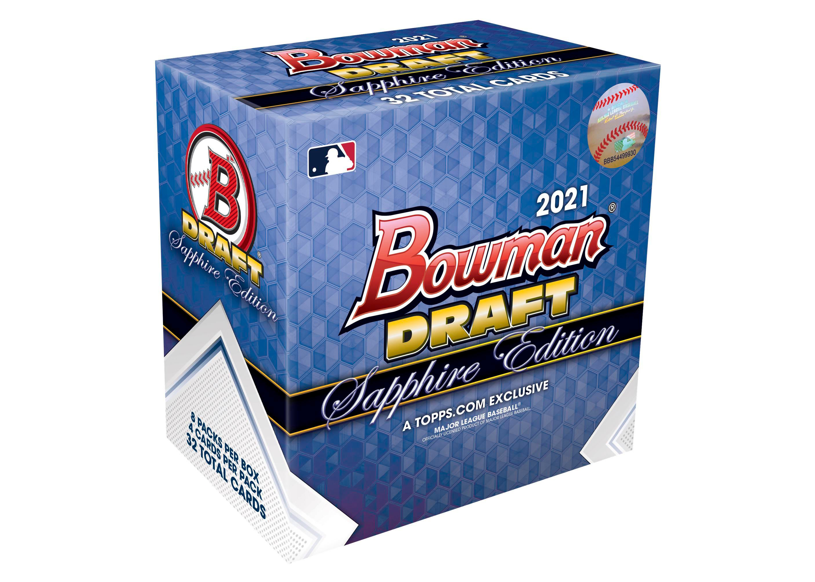 2021 Bowman Draft Sapphire Edition Baseball Hobby Box - 2021 - GB