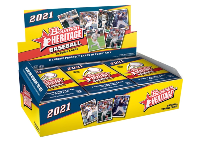 2021 Bowman Heritage Baseball Hobby Box - 2021 - GB