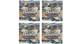 2021 Bowman Platinum Baseball Mega Box 4x Lot