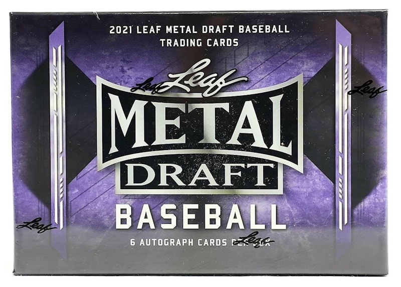 2021 Leaf Metal Draft Baseball Hobby Box