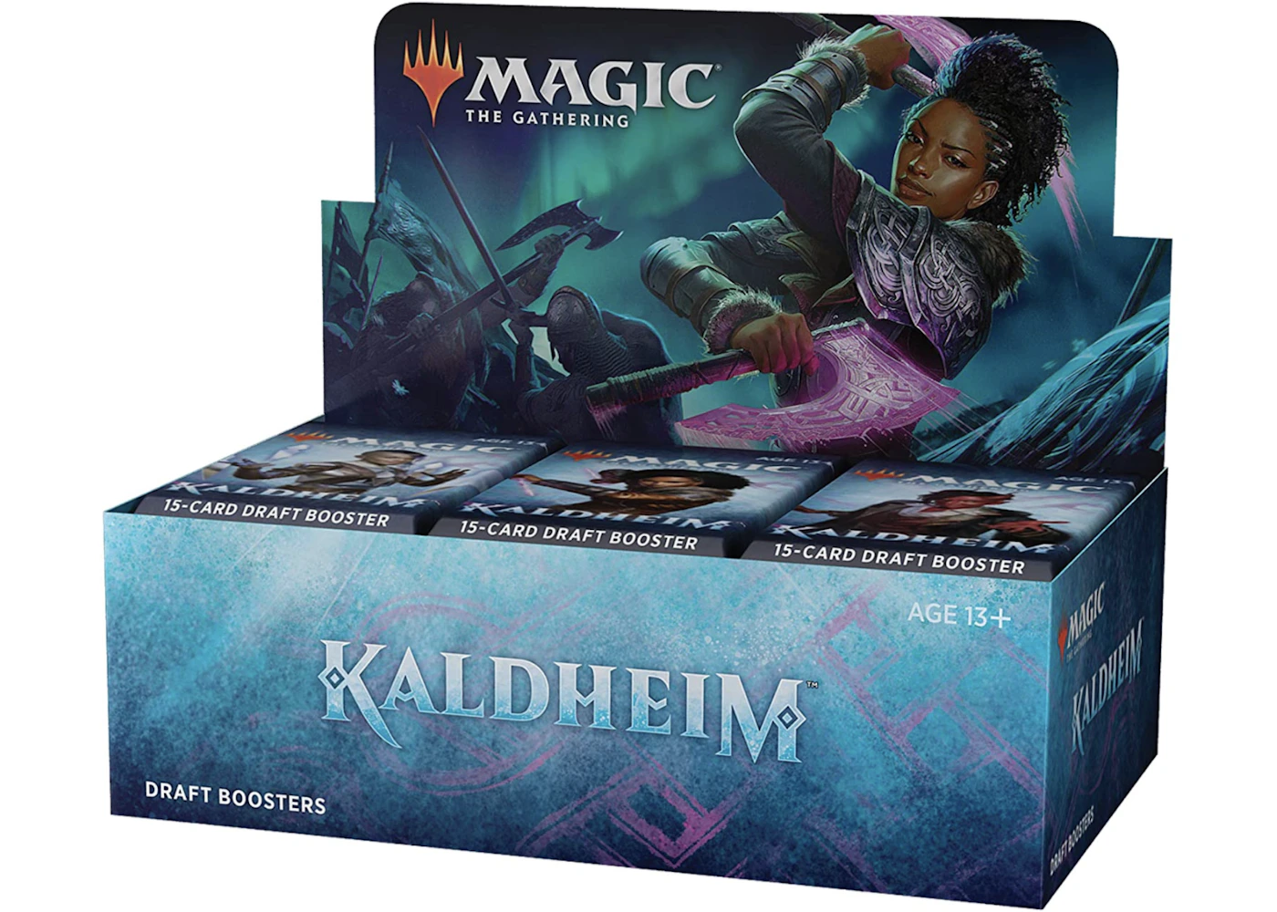 Magic: The Gathering TCG Kaldheim Draft Booster Box (36 Packs) - US Magic: The Gathering TCG Kaldheim Draft Booster Box (36 Packs) - US