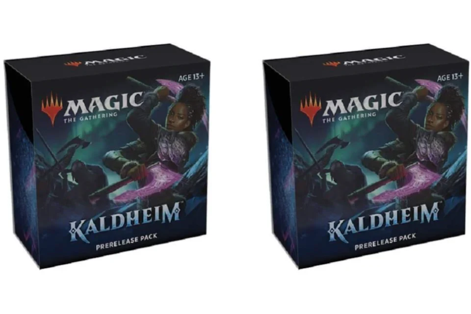 Magic: The Gathering TCG Kaldheim Prerelease Pack Kit (6 Packs) 2x Lot