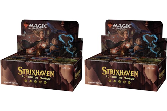 Magic: The Gathering TCG Draft-Boosterbox für die Strixhaven School of Mages (36 Packungen), 2 Packungen