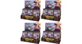 Magic: The Gathering TCG Strixhaven School of Mages Set Booster Box 4x Lot