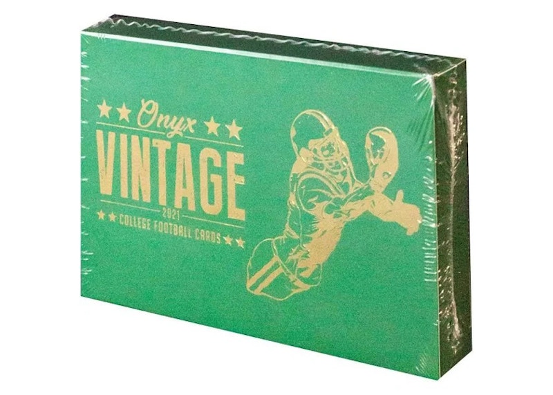 2021 Onyx Vintage College Football Hobby Box 2021 DE