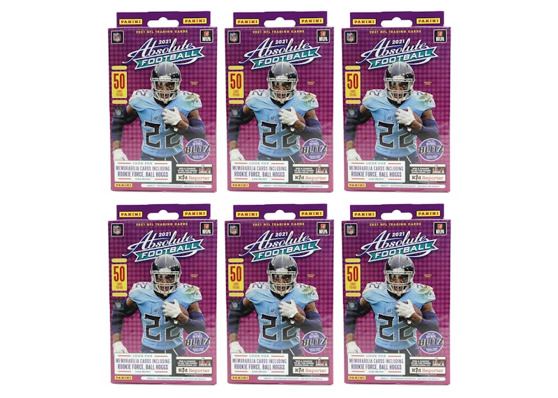 2021 Panini Absolute Football Fat Pack 12x Lot