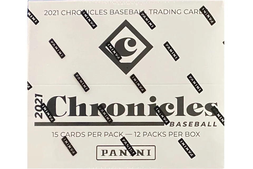 2021 Panini Chronicles Baseball Factory Sealed Multi-Pack Cello Fat Pack Box