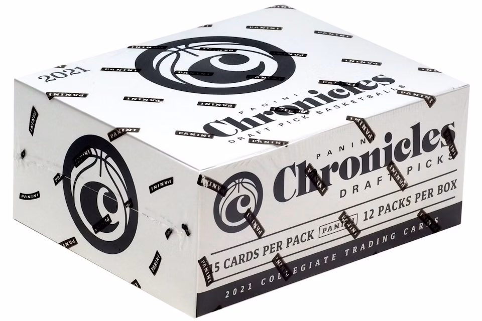 2021 Panini Chronicles Draft Picks Collegiate Basketball Factory Sealed Multi-Pack Cello Fat Pack Box