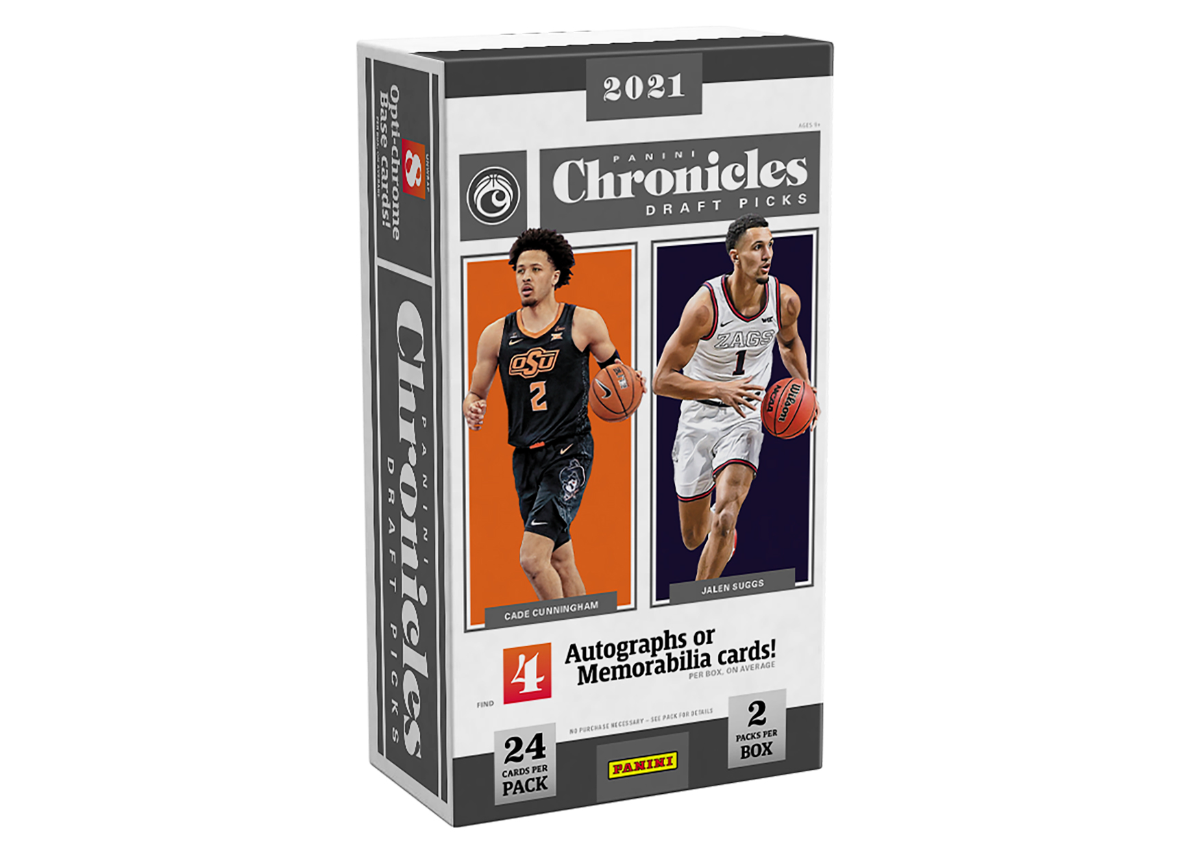 2021 Panini Chronicles Draft Picks Collegiate Basketball Hobby Box