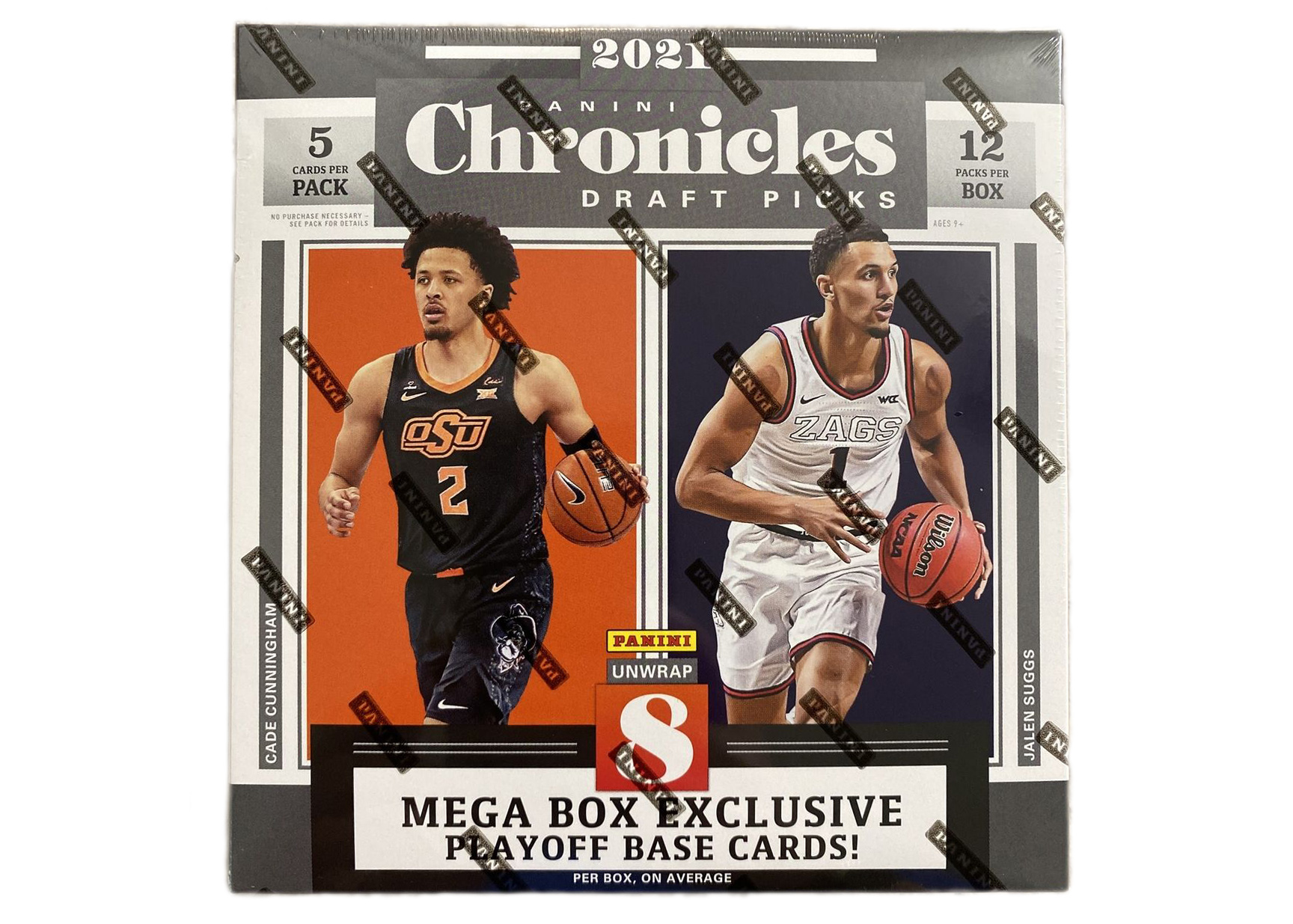 2021 Panini Chronicles Draft Picks Collegiate Basketball Mega Box (Green  Opti-Chrome Parallels)