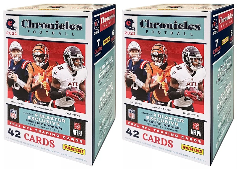 2020 Chronicles Football good Blaster LOT (2) SEALED