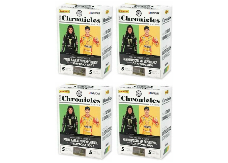 2021 Panini Chronicles NASCAR Racing Blaster Box 4x Lot