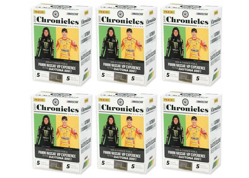 2021 Panini Chronicles NASCAR Racing Blaster Box 6x Lot