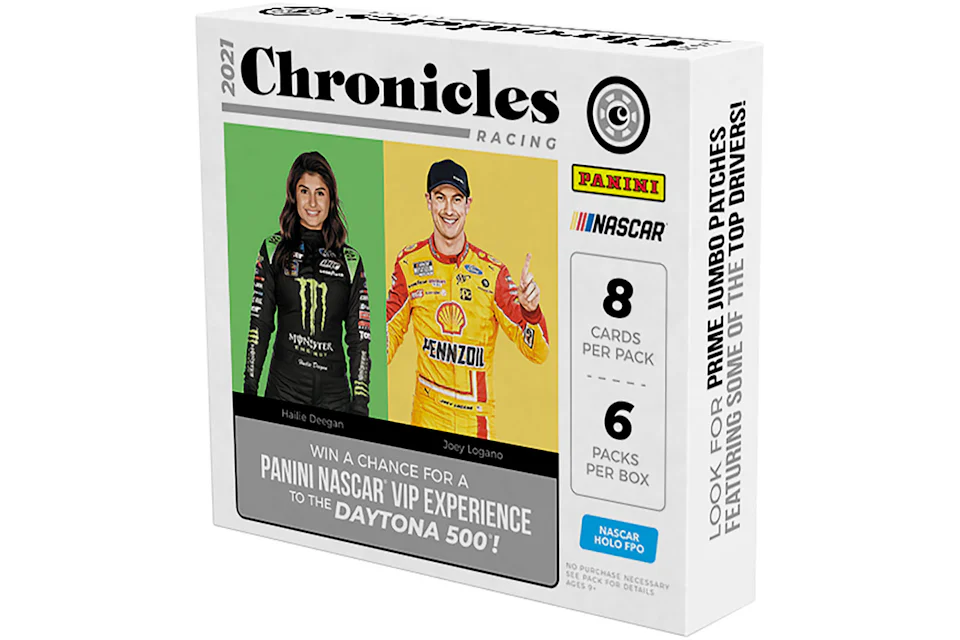 2021 Panini Chronicles NASCAR Racing Hobby Box