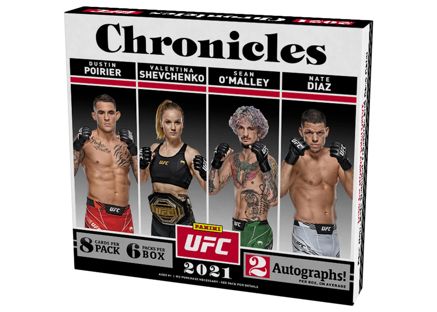 2021 Panini Chronicles UFC Hobby Box - 2021 - JP