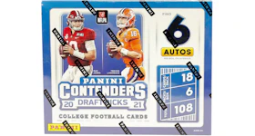 2021 Panini Contenders Draft Picks College Football 1st Off The Line Hobby Box