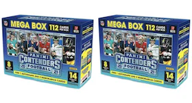 2021 Panini Contenders Football Mega Box (112 Ct.) 2x Lot