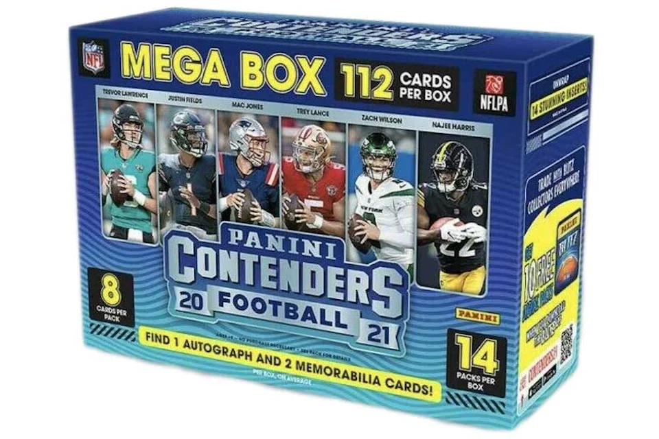 2021 Panini Contenders Football Mega Box (112 Ct.)