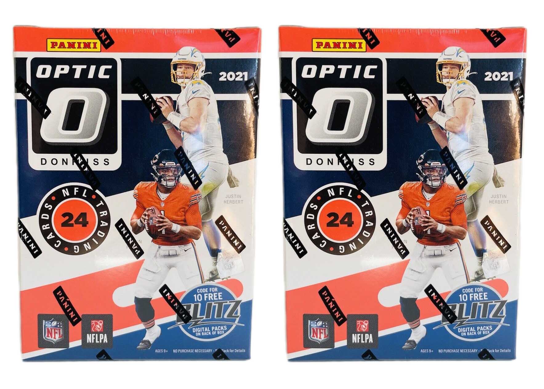 2021 Panini Donruss Optic Football Blaster Box (Pink Parallels) 2x Lot