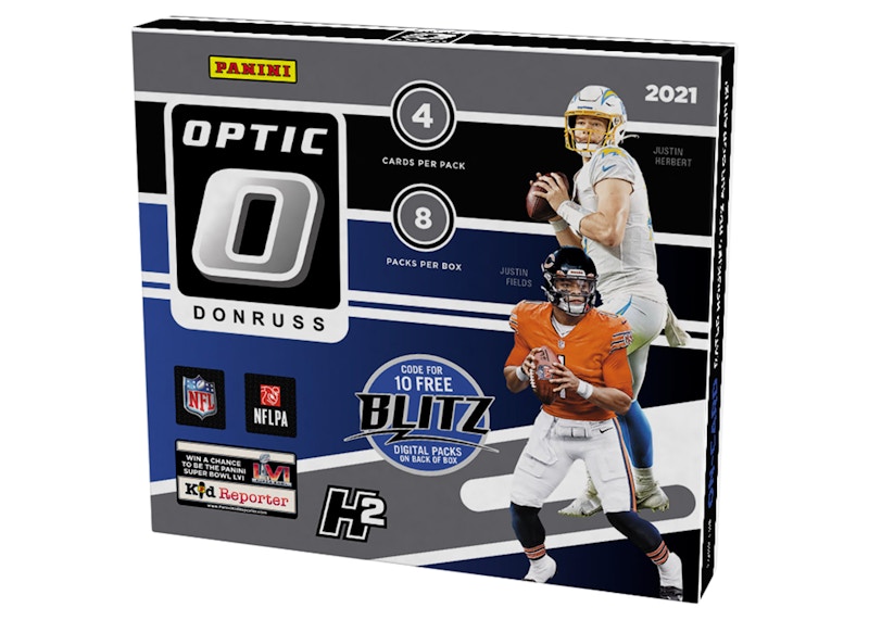 2021 Panini Donruss Optic Football H2 Hobby Hybrid Box - 2021 - US