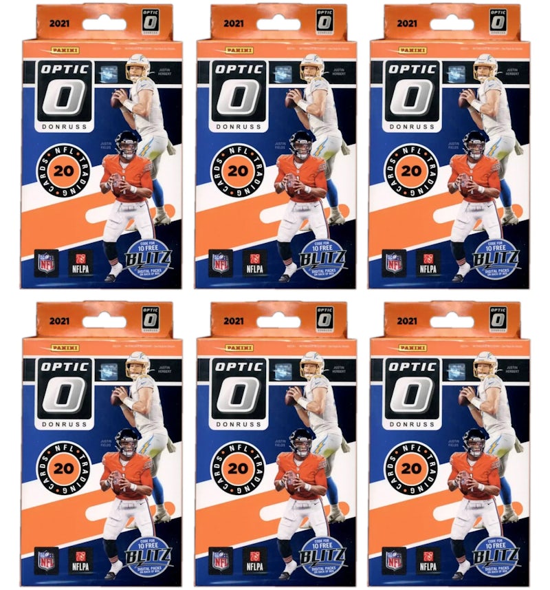 2021 Panini Donruss Optic Football Hanger Box (Blue Scope