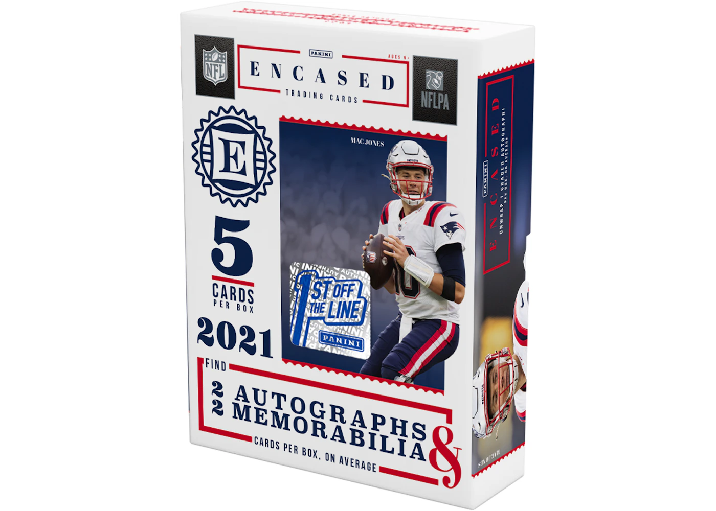 2021 Panini Encased Football 1st Off The Line Box 2021 FR 2021 Panini Encased Football 1st Off The Line Box 2021 FR