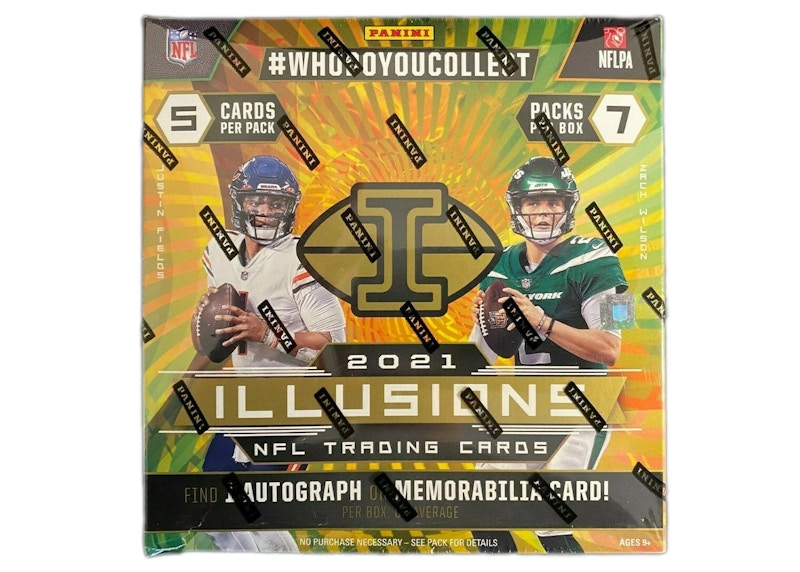 2021 Panini Illusions NFL Football top Mega Box NEW