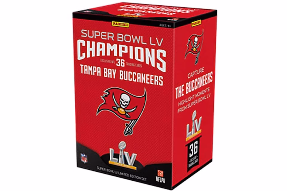 2021 Panini Instant Tampa Bay Buccaneers Fanatics Authentic Super Bowl LV Champions Complete Set