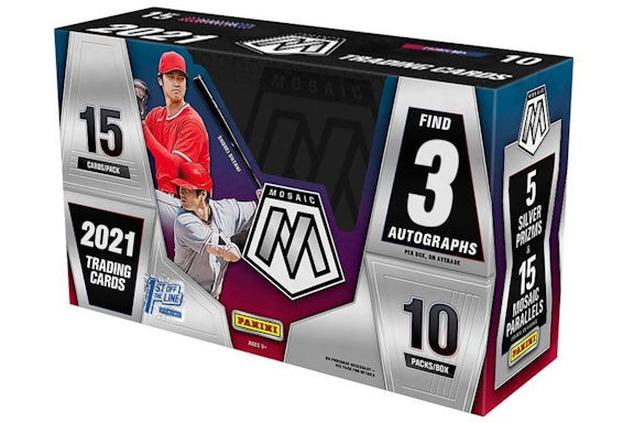 2021 Panini Mosaico Baseball 1° Fuori Dalla Linea Box
