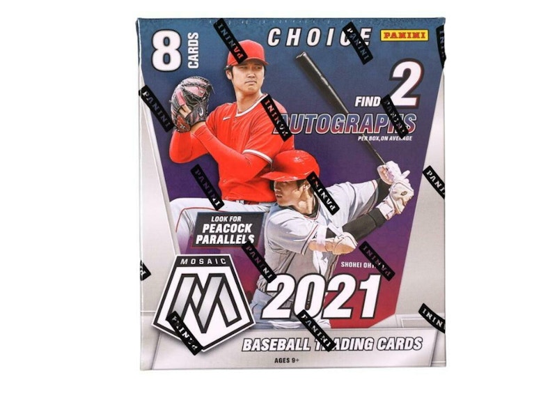 2021 Panini Mosaic Baseball Choice Box