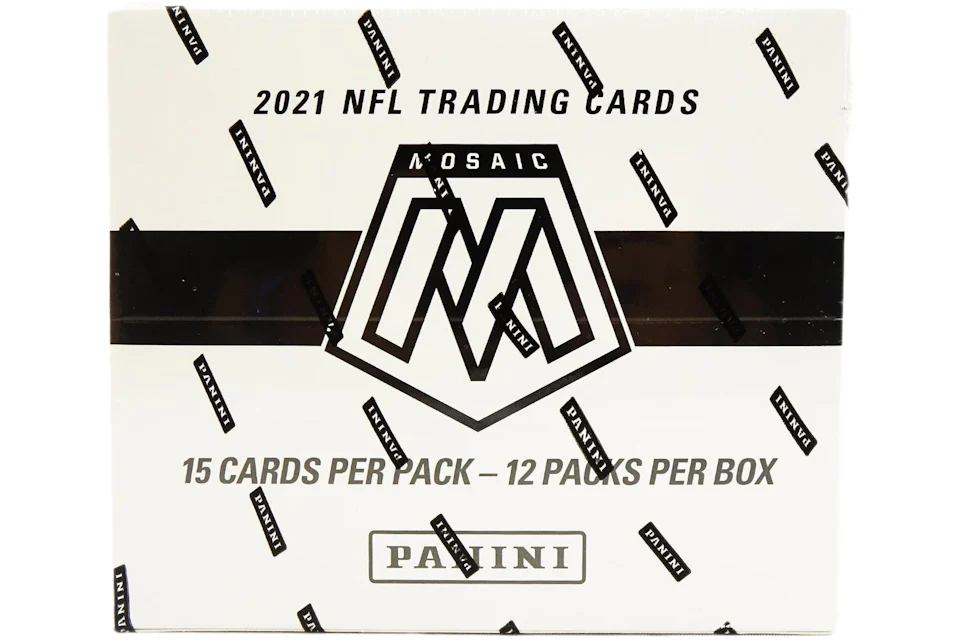 2021 Panini Mosaic Football Factory Sealed Multi-Pack Cello Pack Box