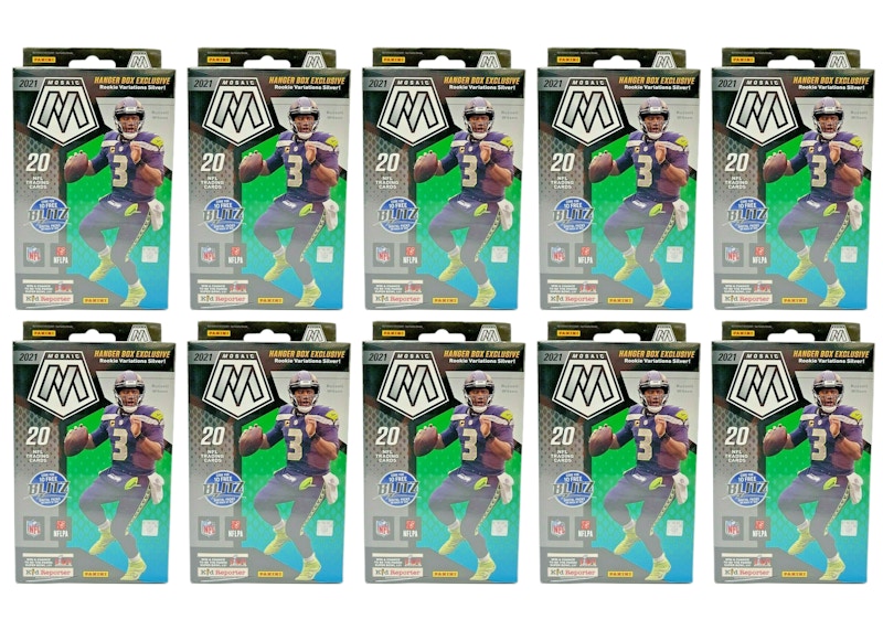 2021 Panini Mosaic Football Hanger Box (Hanger Box Exclusive Rookie