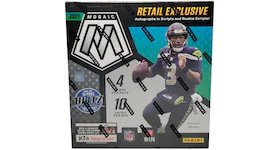 2021 Panini Mosaic Football Mega Box (Walmart) (Reactive Blue Parallels)