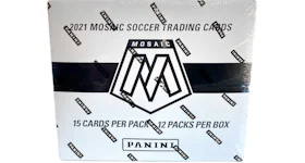 2021 Panini Mosaic UEFA Euro Soccer Factory Sealed Multi-Pack Cello Box