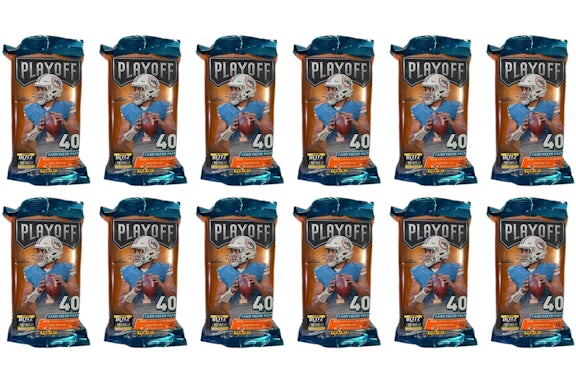 2021 Panini Playoff Football Fat Pack 12x Lot