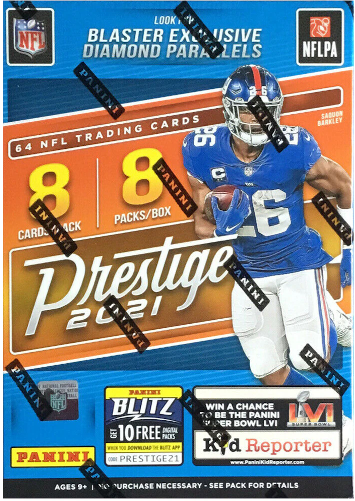 Panini 2021 Prestige Football Blaster Box