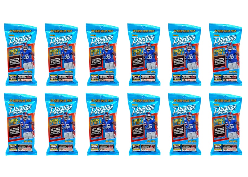 2021 Panini Prestige Football Fat Pack 12x Lot 2021 KR