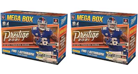 2021 Panini Prestige Football Mega Box 2x Lot