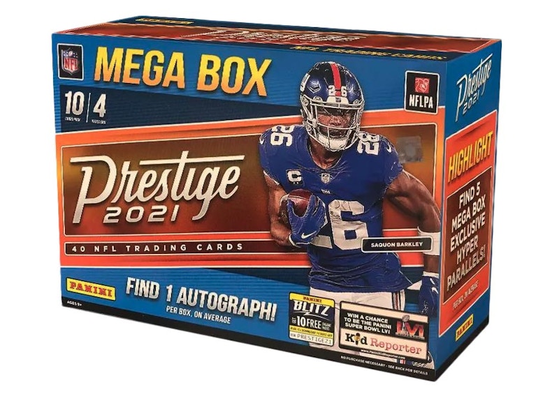 NEW SEALED Panini Prestige 2021 NFL Football Mega Box 1 deals AUTOGRAPH