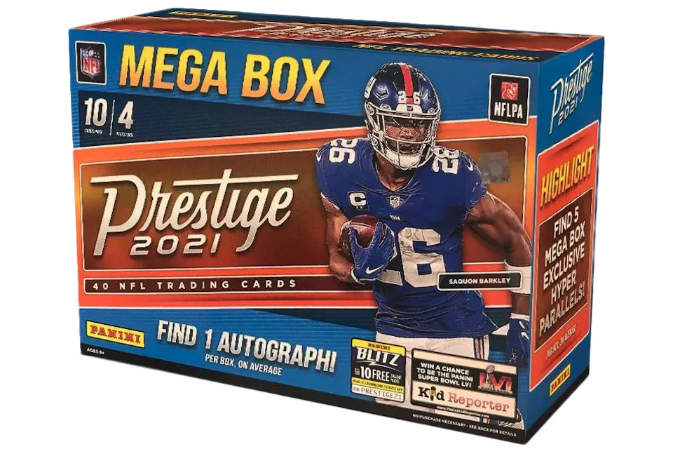 2021 Panini Prestige Football Mega Box