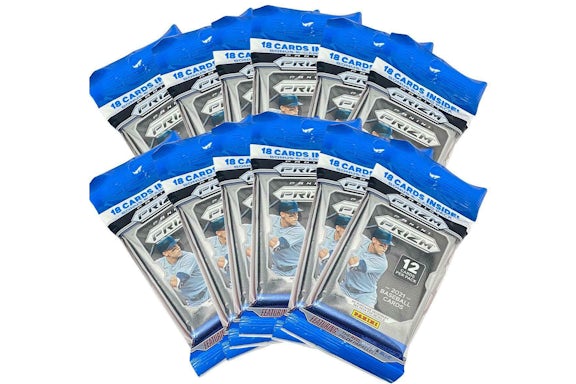 2021 Panini Prizm Baseball Cello Pack 12x lot