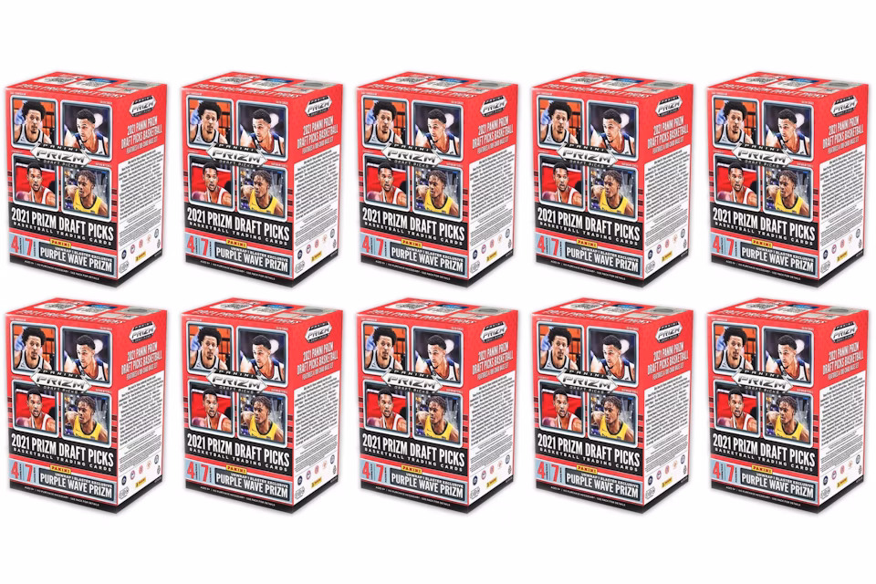 2021 Panini Prizm Draft Picks Collegiate Basketball Blaster Box 10x Lot