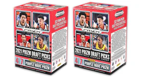 2021 Panini Prizm Draft Picks Collegiate Basketball Blaster Box 2x Lot